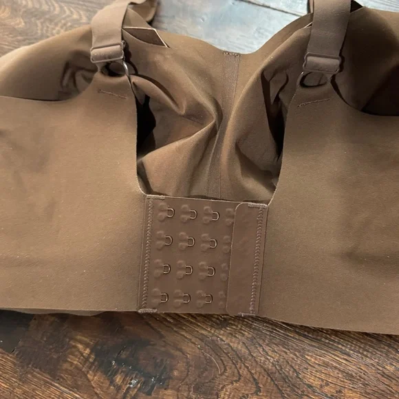 Evelyn & Bobbie Beyond Bra Seamless Brown Size XL - Picture 7 of 14